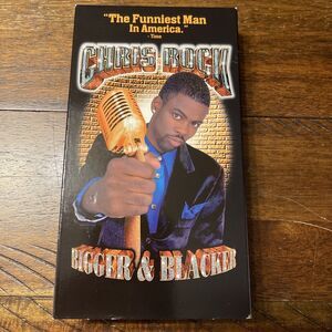 Chris Rock Bigger And Blacker VHS 2000 Stand Up Comedy Live